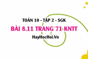 Bài 8.11 trang 71 Toán 10 tập 2 Kết nối tri thức: Đếm số chia hết cho 5